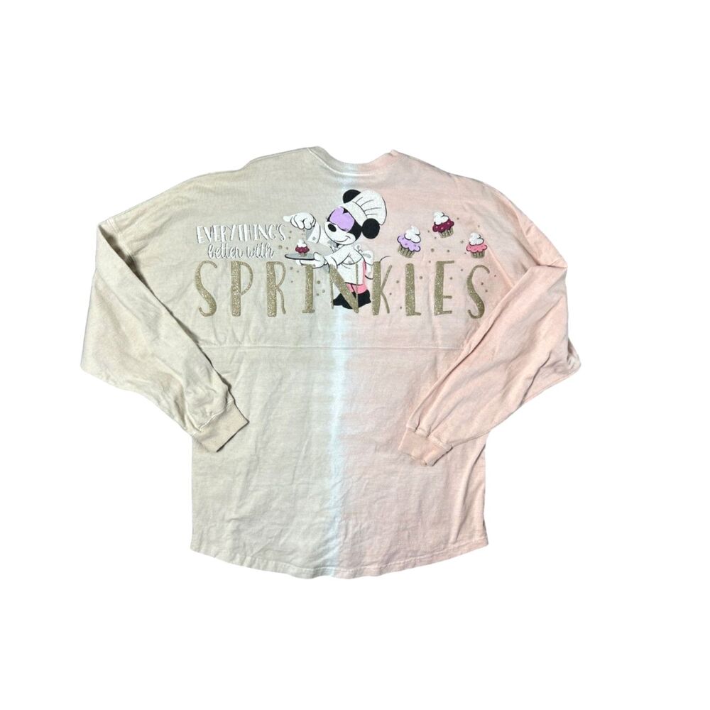 Disney Epcot Spirit Jersey (2019) Food & Wine Festival Glitter sweatshirt Medium